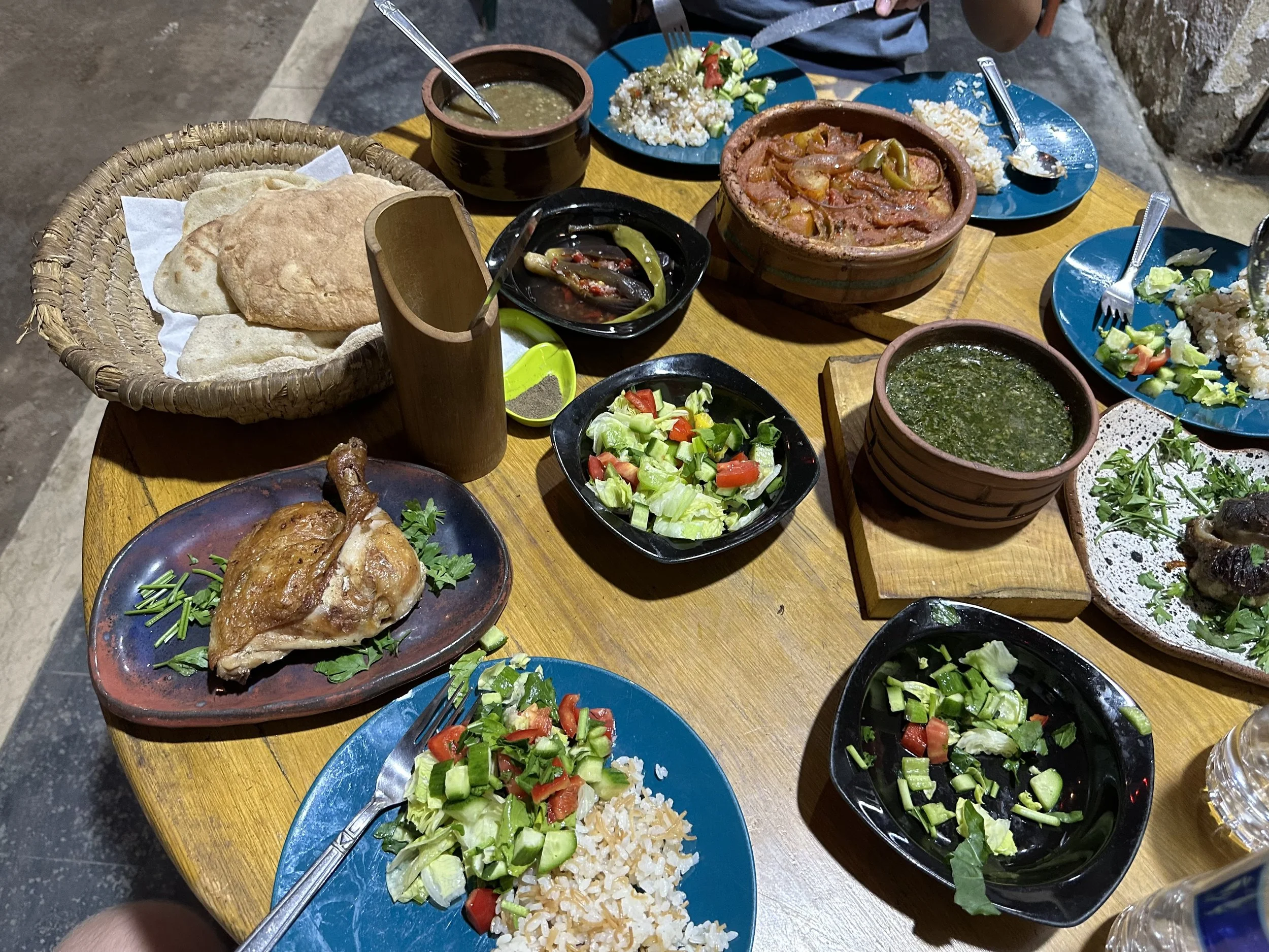 Traditional Egyptian Cuisine Molokhiyya