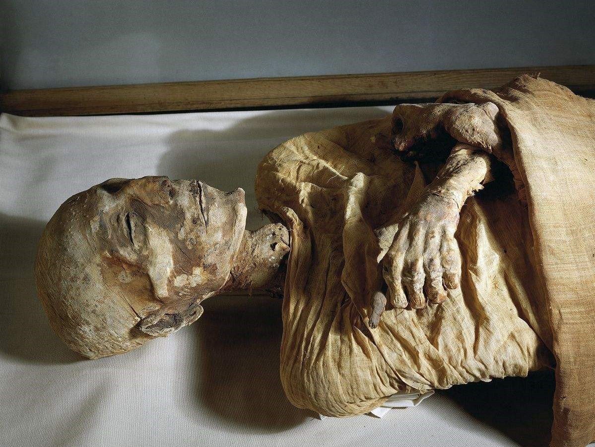 Amenhotep II mummy
