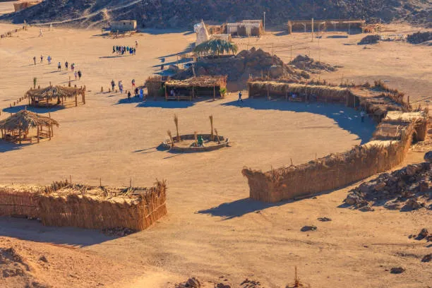 Bedouin Villages in the Egyptian Desert